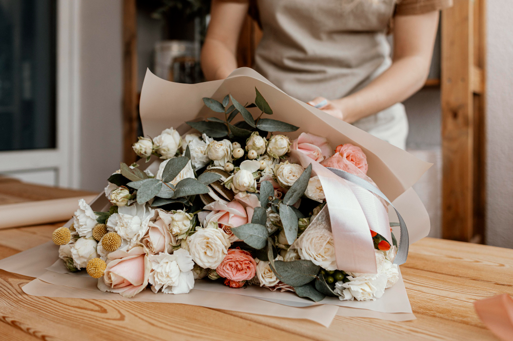 bunga buat buket