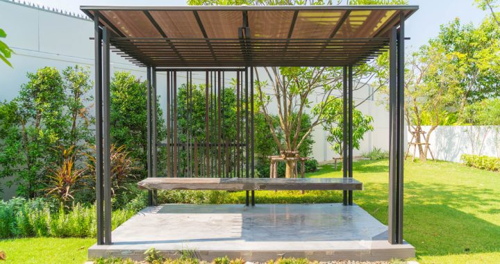 membuat gazebo